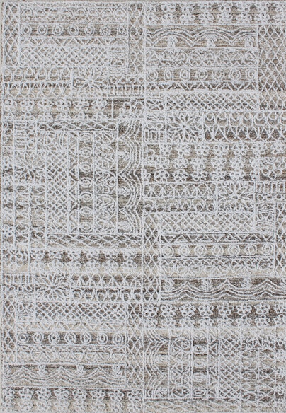 Dynamic Rugs SYMPHONY 2051-110 Ivory and Natural